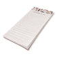 NUOVI Weekly To Do Magnetic Memo Pad (60 Tear-Off Sheets)