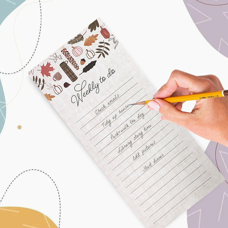 NUOVI Weekly To Do Magnetic Memo Pad (60 Tear-Off Sheets)