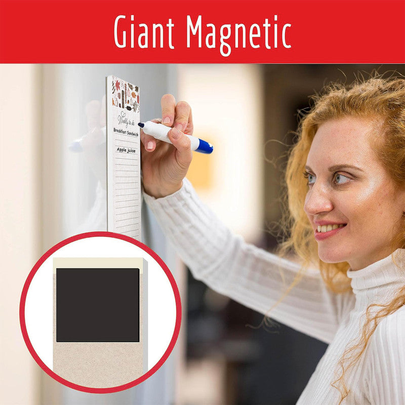 NUOVI Weekly To Do Magnetic Memo Pad (60 Tear-Off Sheets)