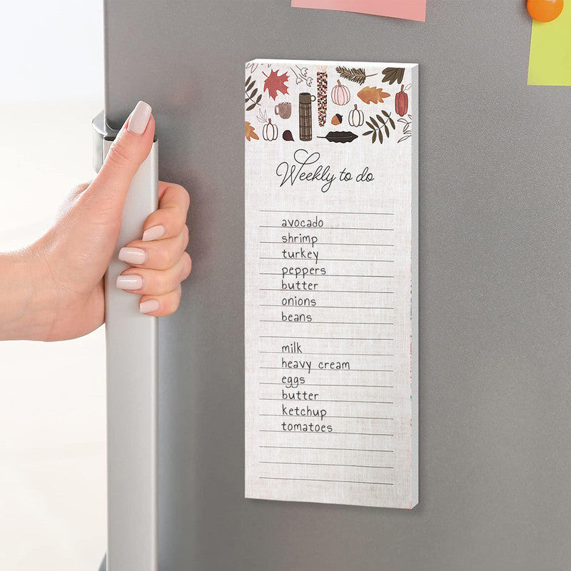 NUOVI Weekly To Do Magnetic Memo Pad (60 Tear-Off Sheets)