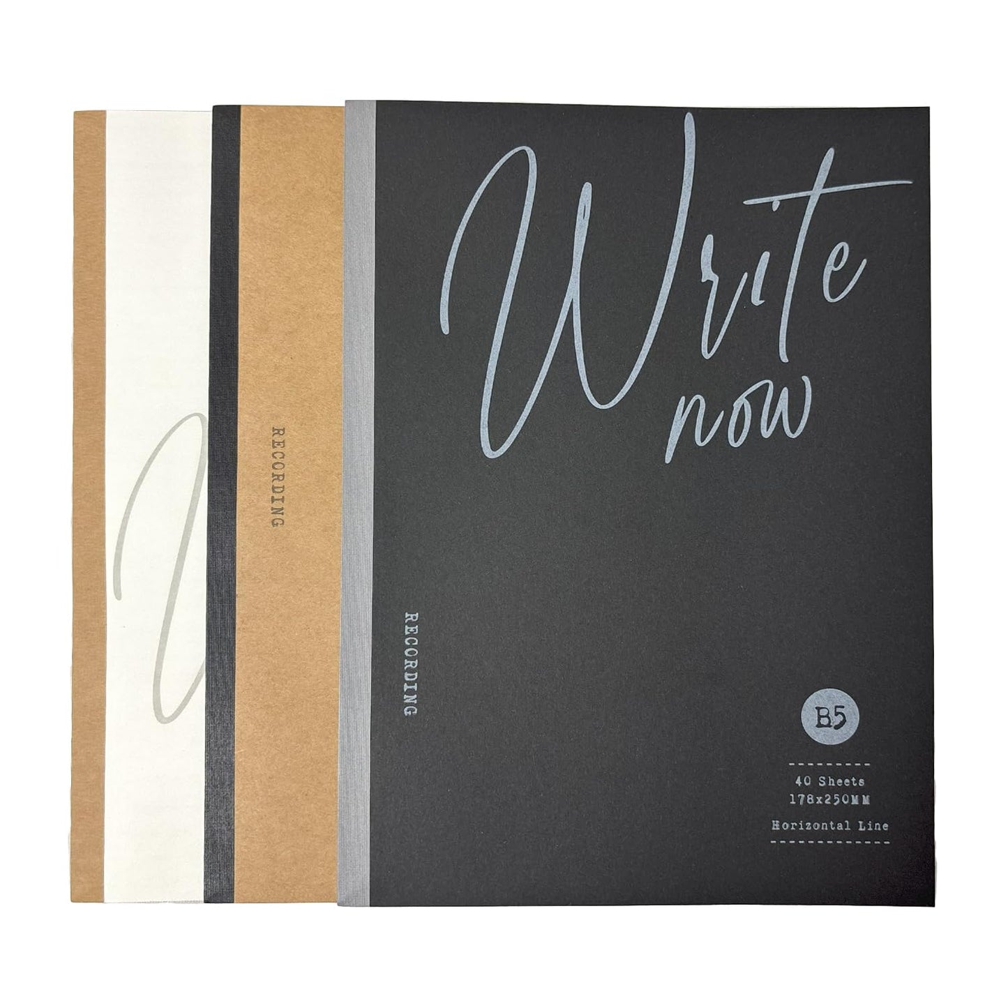 NUOVI B5 Notebook (Set of 3, 40 Pages)