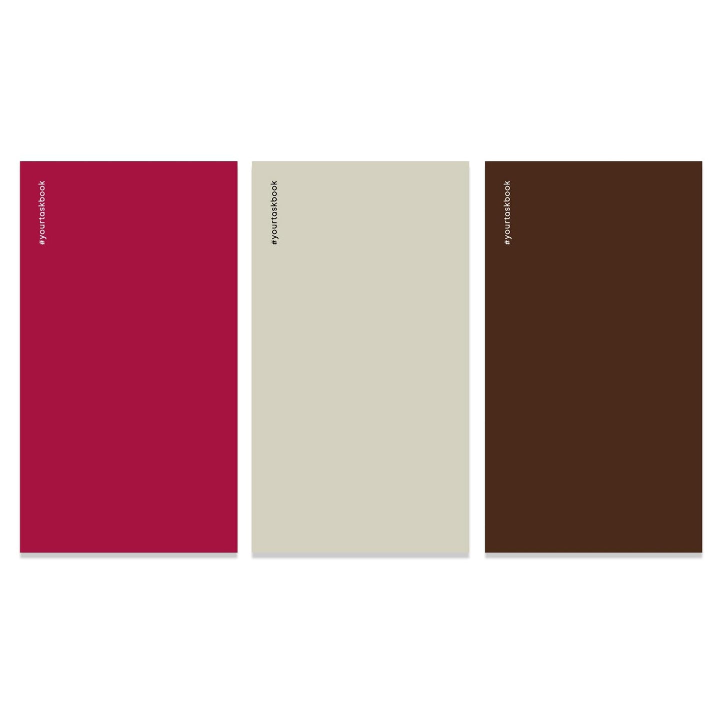 NUOVI Logz Notebook (Set of 3, 72 Pages)