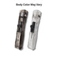 NUOVI Paper Clam Clip Dispenser (Incl. 8 Clip, Transparent Body)