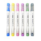 NUOVI Dual-Tip Alcohol Based Sketch Art Markers (Soft Hue, 6 Shades)