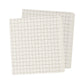 NUOVI Sticky Note (Set of 2, Checkered White)