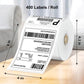 NUOVI 6"X4" Direct Thermal Barcode Label (400 Stickers)