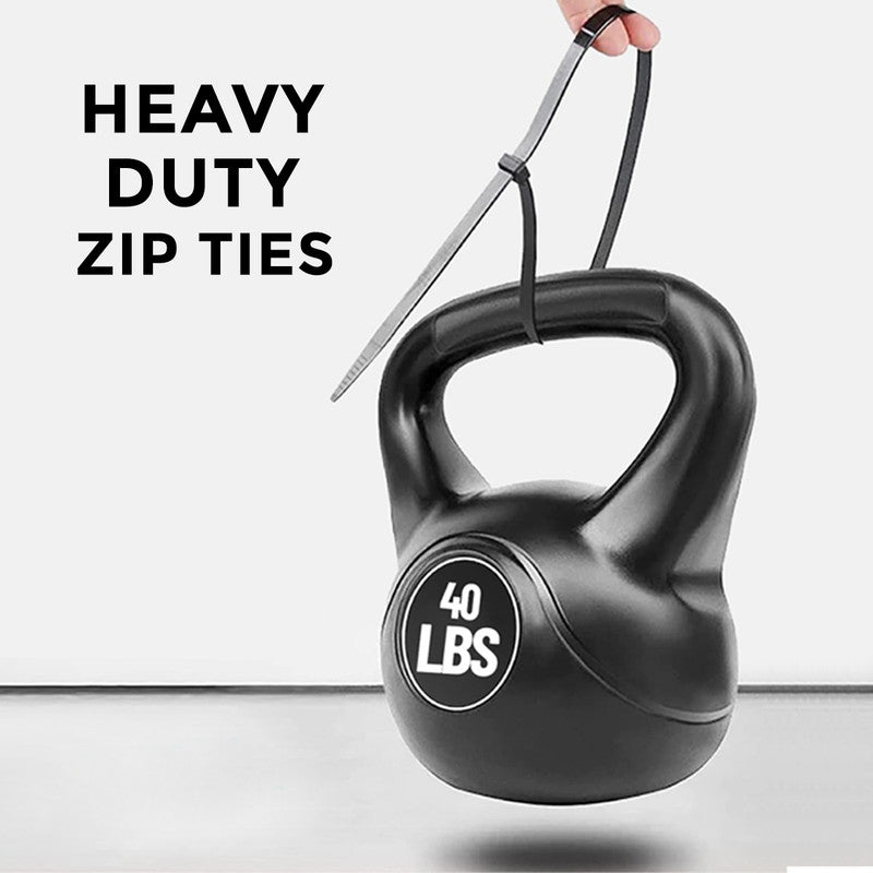 NUOVI Black Zip Ties 100mm (Set of 100)