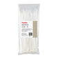 NUOVI White Zip Ties Assorted (Set of 100)