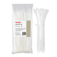 NUOVI White Zip Ties 100mm (Set of 100)