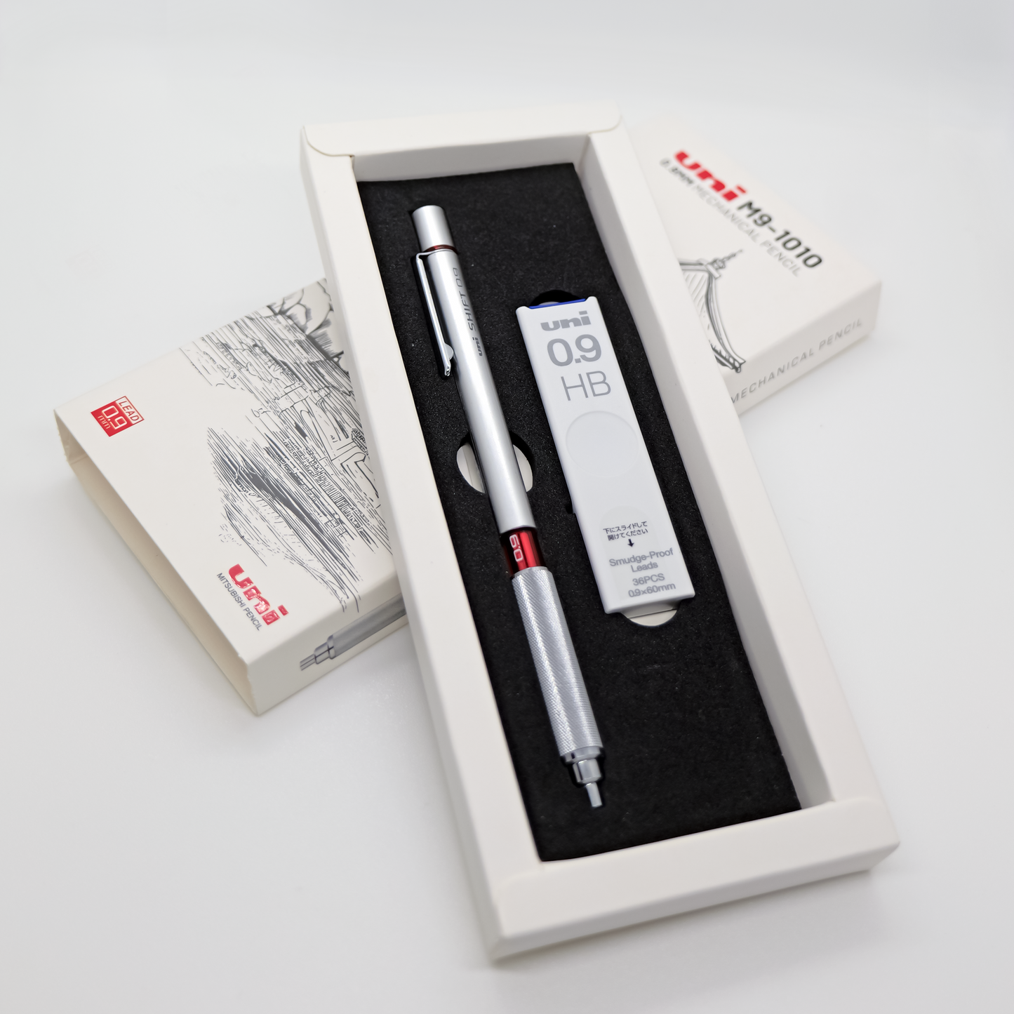 uni-ball M9-1010 Mechanical Pencil with 0.9 mm HB Lead