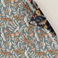 PaperPep Blue & Grey Floral & Moth Double Sides Print Gift Wrapping Paper 19"X29" Pack of 10 Sheets