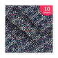 PaperPep Black Leopard Print Gift Wrapping Paper 19"X29" Pack of 10 Sheets