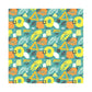 PaperPep Green Geometric Brush Strokes Print Gift Wrapping Paper 19"X29" Pack of 10 Sheets