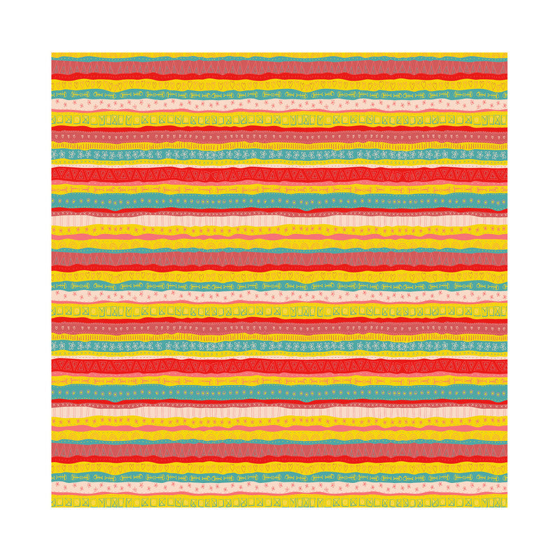 PaperPep Multicolor Festive Print Gift Wrapping Paper 19"X29" Pack of 10 Sheets