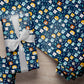 PaperPep Blue Cute Cartoon Animal Print Gift Wrapping Paper 19"X29" Pack of 10 Sheets