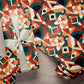 PaperPep Orange Abstract Print Gift Wrapping Paper 19"X29" Pack of 10 Sheets