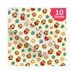 PaperPep Yellow Owl Print Gift Wrapping Paper 19"X29" Pack of 10 Sheets