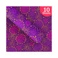 PaperPep Festive Sparkle Print Gift Wrapping Paper 19"X29" Pack of 10 Sheets