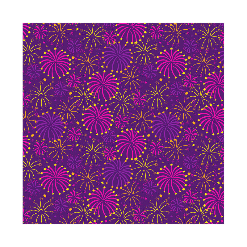 PaperPep Festive Sparkle Print Gift Wrapping Paper 19"X29" Pack of 10 Sheets