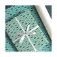 PaperPep Green Moustache Print Gift Wrapping Paper 19"X29" Pack of 10 Sheets