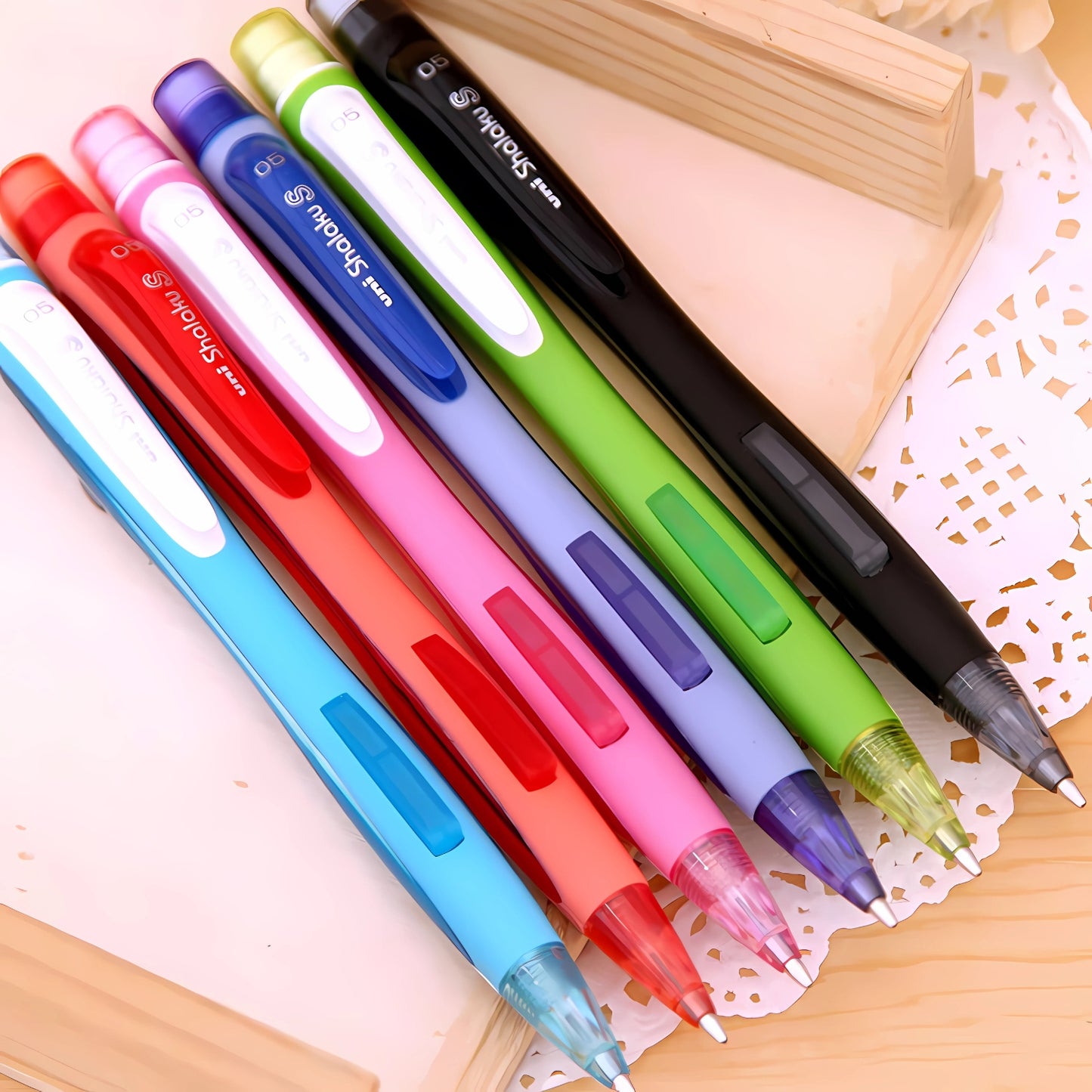uni-ball Shalaku M5-228 0.5mm Mechanical Pencil, Pack of 1 (Body Color May Vary)