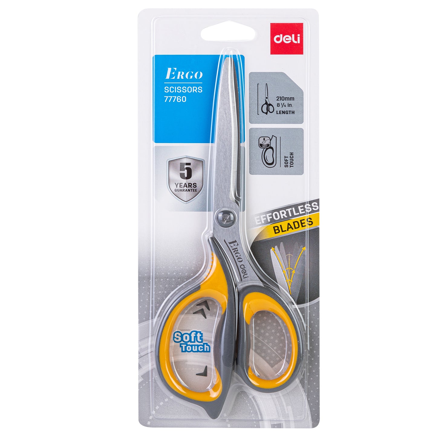 DELI W77756 SCISSORS 170mm - Color May Vary