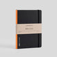 myPAPERCLIP 2023 Weekly Planner, Section Thread Bound, Hand Drawn Hard Back , A5 (148 x 210 mm, 5 x 8.27 in), Orange