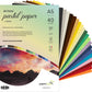 PaperPep Artists' Pastel Papers 160GSM A5 Multicolor Shades Assorted Pack of 40 Sheets
