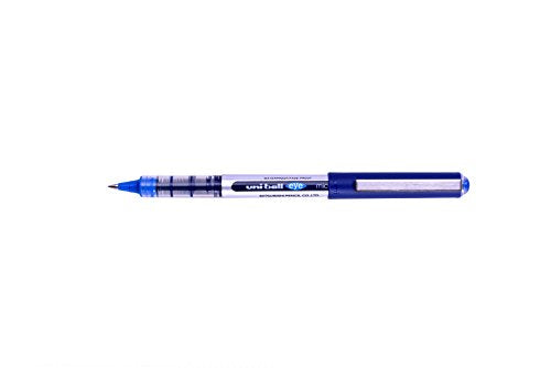 Uniball Eye UB-150 Roller Ball Pen Set - Pack of 12 (Blue)