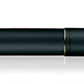 Parker Frontier Matte Black Gold Trim Roller Ball Pen With Wallet Gift Set - Blue Ink, Pack Of 1
