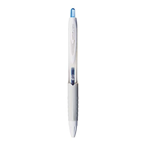 Uniball Signo UMN307 Gel Pen - Blue Ink - White Body