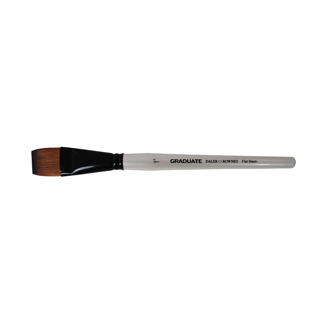 Daler-Rowney Graduate Short Handle Flat Wash Paint Brush (1 Inches)