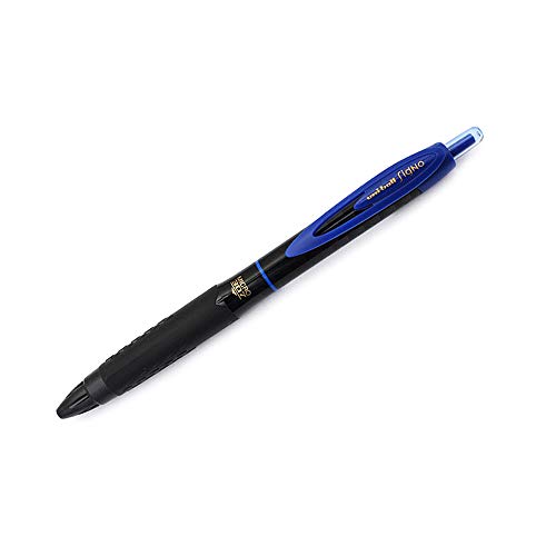 Uniball Signo UMN307 Gel Pen - Blue Ink - Black Body