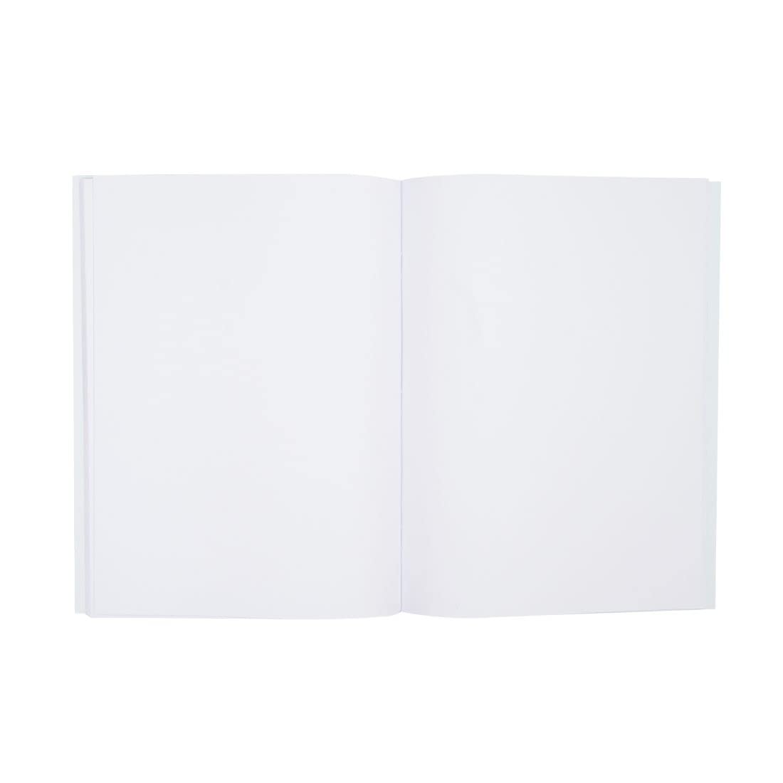Doms Neon Series Soft Bound Notebook | Unruled, 200 Pages | 29.7 x 21 CM | The Book is Sturdy & Long Lasting | Pack Of 1 | Color & Design May Vary