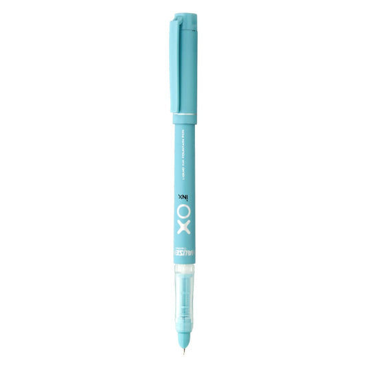 Hauser Inx XO Liquid Ink Fountain Pen Blister Pack - Blue Ink - Body Colour May Vary