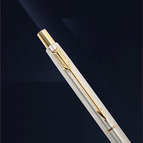 Parker Moments Classic Gold Trim Ball Pen - Blue Ink, Pack Of 1