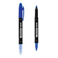 Win Judwaa Dual Tip CD/DVD/OHP Marker | 40 Pcs Blue Ink