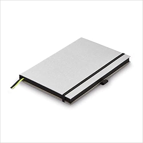 Lamy B2 Brushed Metal Hardcover Notebook - Black, Pack Of 1