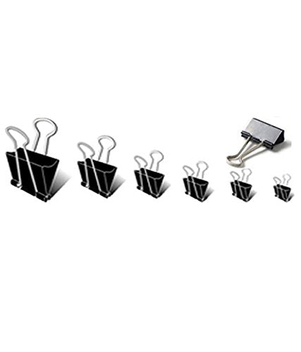 Oddy Binder Clip 51Mm (Pack of 4 Boxes - 12 Clips Each)