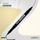 Win Judwaa Dual Tip CD/DVD/OHP Marker | 10 Pcs Black Ink