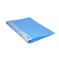 Ondesk Essentials FC Presentation Display Book Plastic File 30 Pockets (Light Blue, Pack of 2)