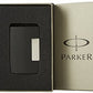 Parker Fn Vector M Black Fountain Pen Gold With Card Holder