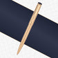 Parker Vector Chrome Trim Stainless Steel Gold Ball Pen - Blue Ink, Pack Of 1