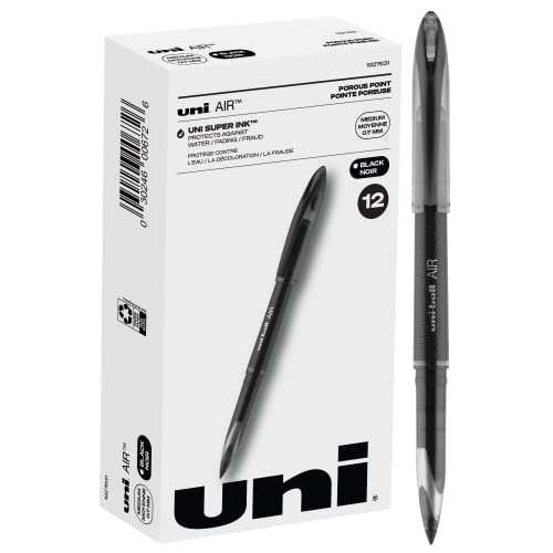 Uniball Air UBA188M 0.5mm Roller Ball Pen - Black Ink