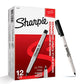 Sharpie Ultra Fine Tip Permanent Marker Black, 12 Markers