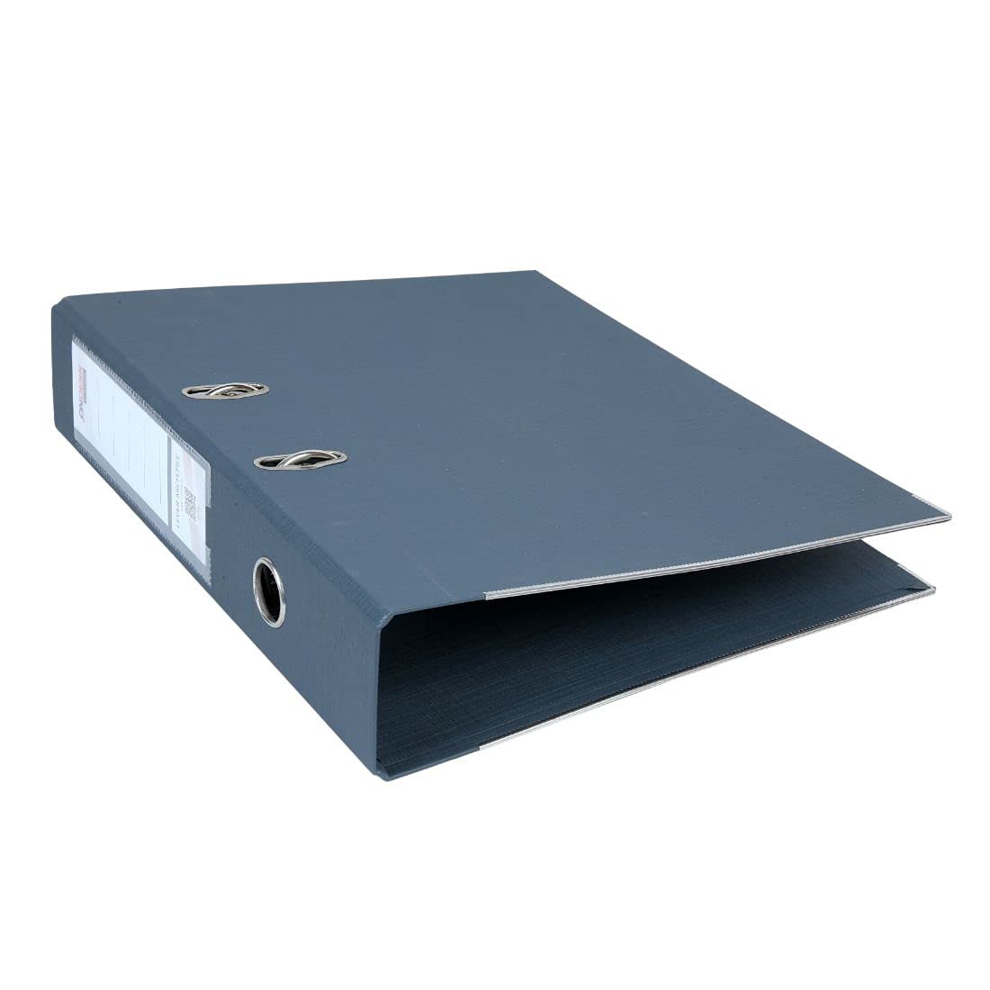 Ondesk Essentials FC 3" Lever Arch Box PVC File (Blue & Grey, Pack of 6) - Color May Vary