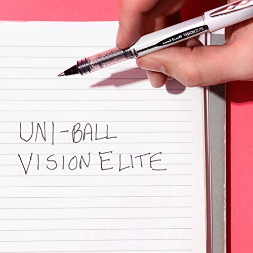 UNI-BALL Vision Elite Roller Pen Set - Pack of 6 (Multicolor)