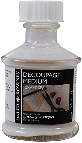 Daler-Rowney Acrylic Decoupage Medium (75Ml)