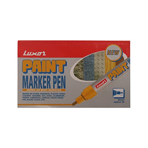 Luxor Paint Marker - Green -(Pack Of 10)