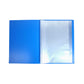Ondesk Essentials B4 Presentation Display Book Plastic File 20 Pockets (Blue, Pack of 2)